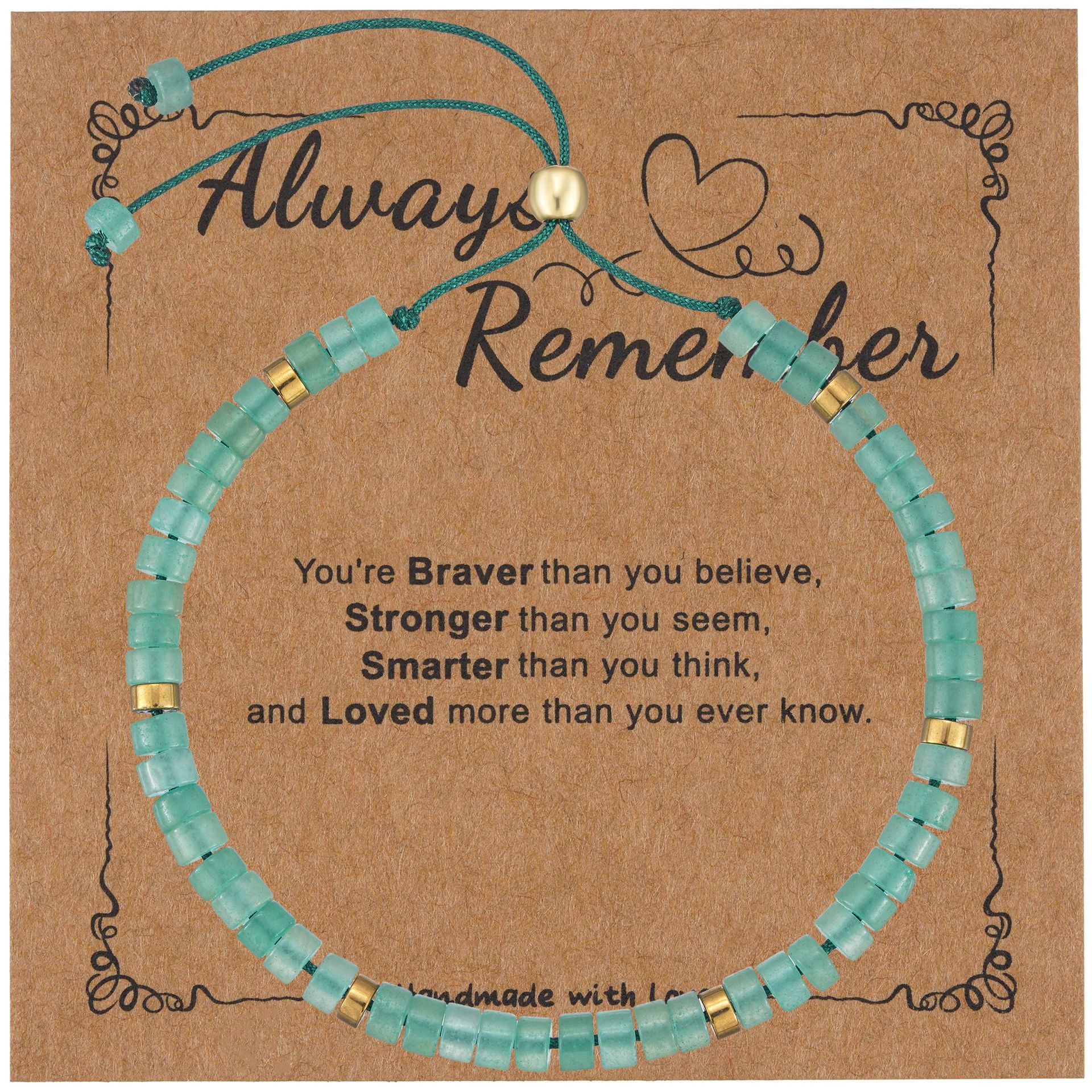 Cards jade, bracelet