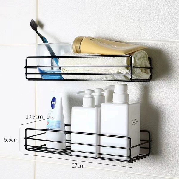 Black long storage racks without patch