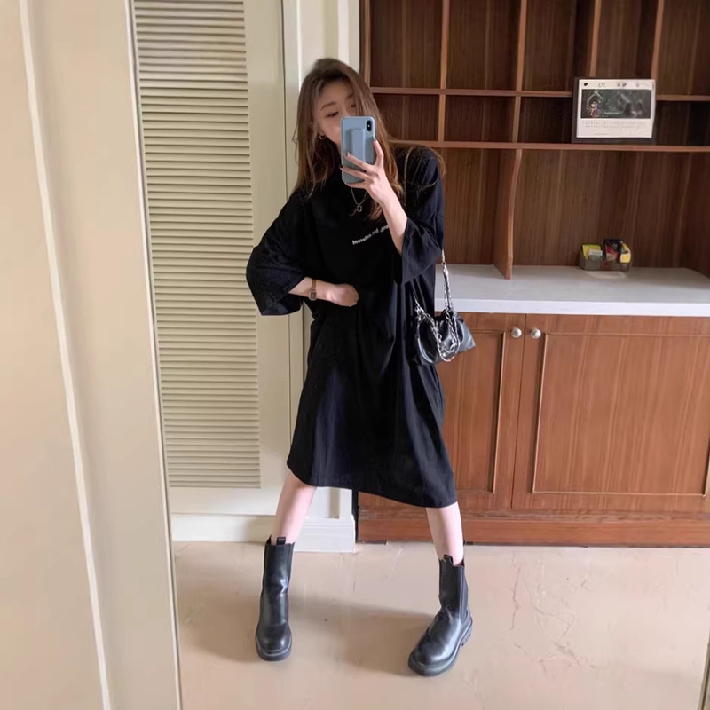 Short-Sleeved Maternity Dress for Women 2026 New Style Pregnancy Wear Spring and Summer Loose Casual Fashion Trendy Dress Short-Sleeved Maternity Dress for Women 2026 New Style Pregnancy Wear Spring and Summer Loose Casual Fashion Trendy Dress