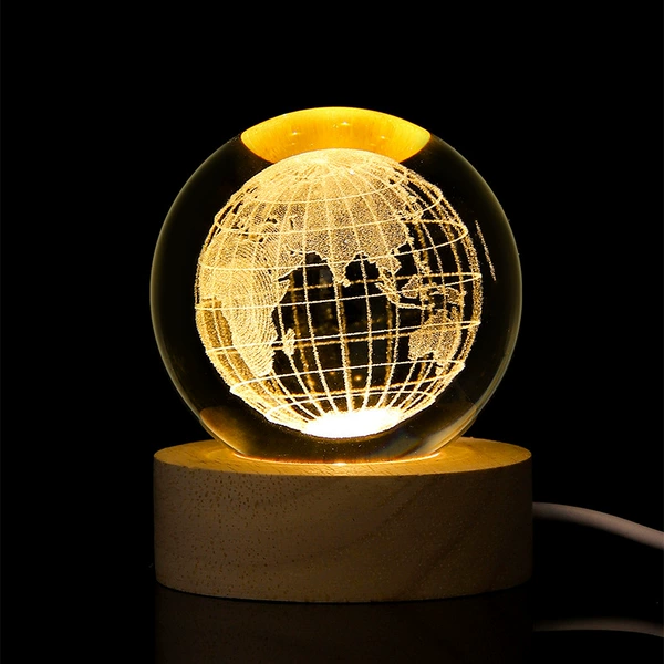 603D Night Lantern Earth Big