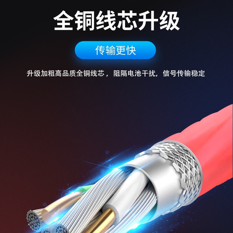 携帯電話三合一充電線円頭三頭マグネット一引き三流光データ線TEPY-C安卓充電線|undefined