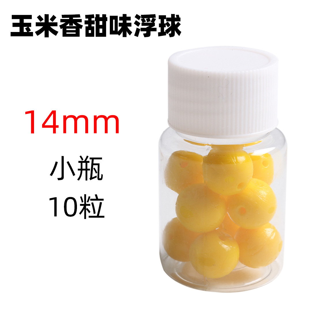 Frasco pequeño de 14mm (10 comprimidos)