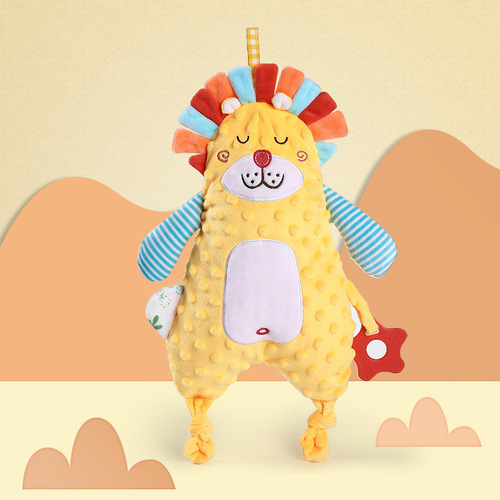 New soothing towel baby doll baby sleep plush toy hand puppet doll gift