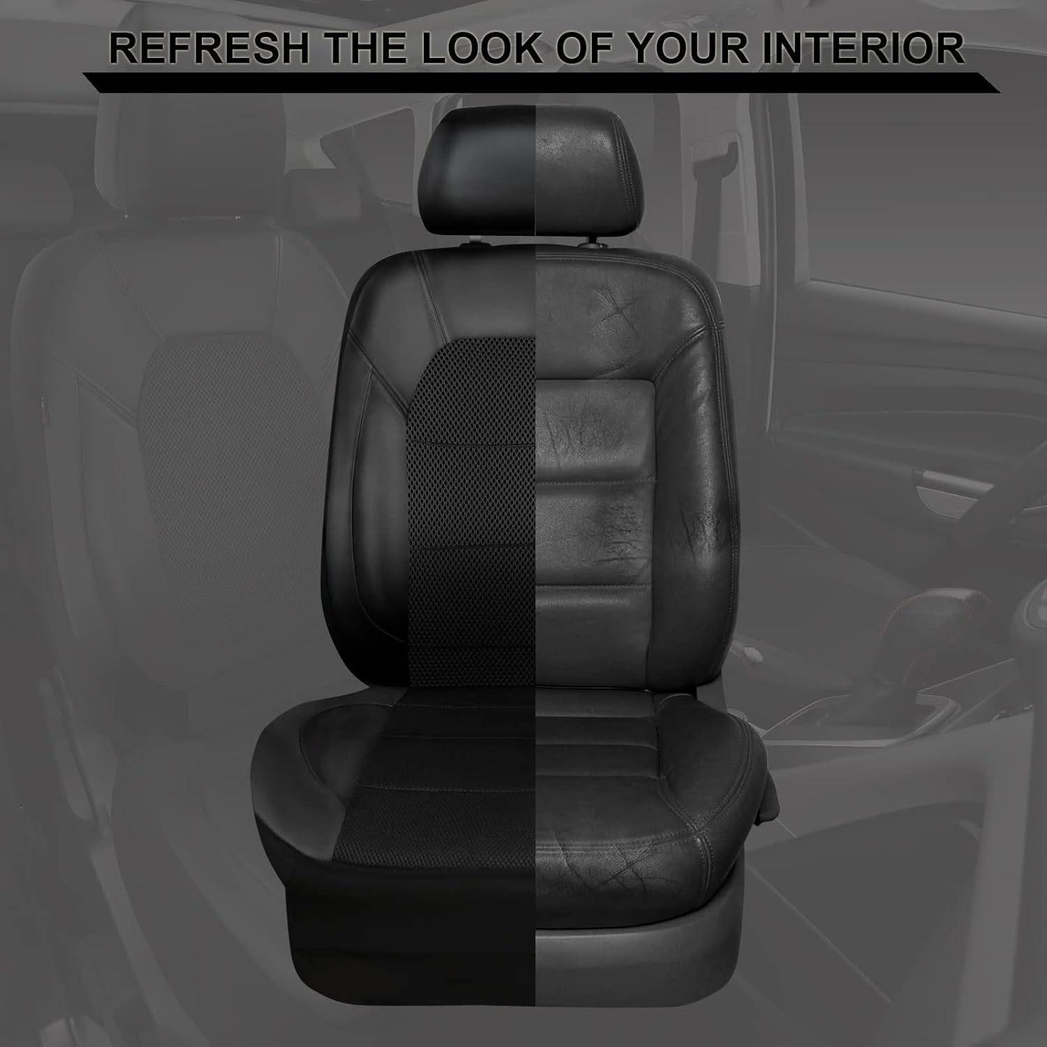 Cross-Border Pu Leather Universal Car Seat Cover Sandwich Leather Temu Amazon Meike Multi Factory Direct Sales