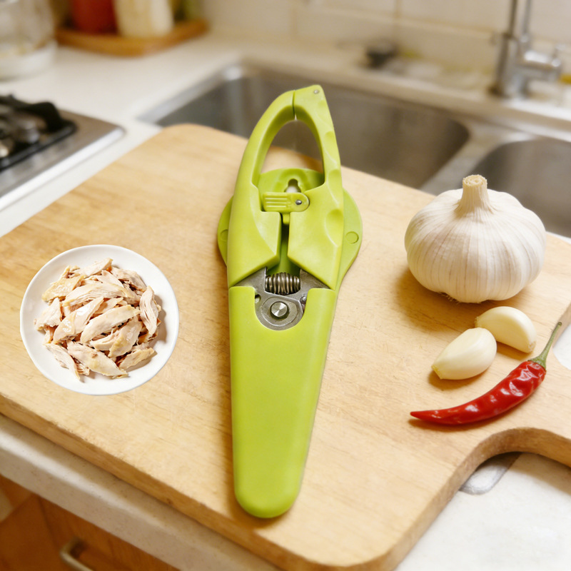 瑞士强力厨房剪刀不锈钢自动回弹食物剪家用鸡骨剪烤肉剪多功能剪