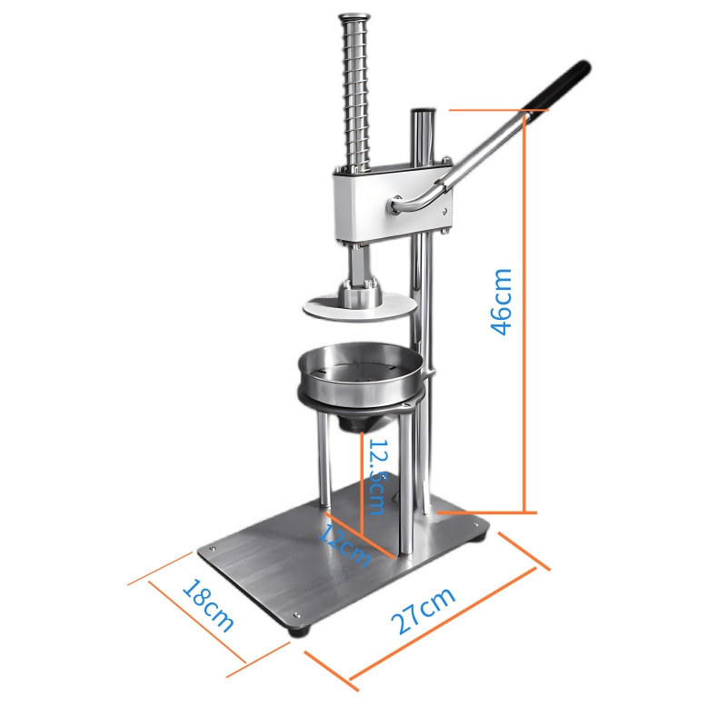 Keyuanda acero inoxidable mano prensa de jugo naranja granada fruta nueva máquina de exprimir jugo manual