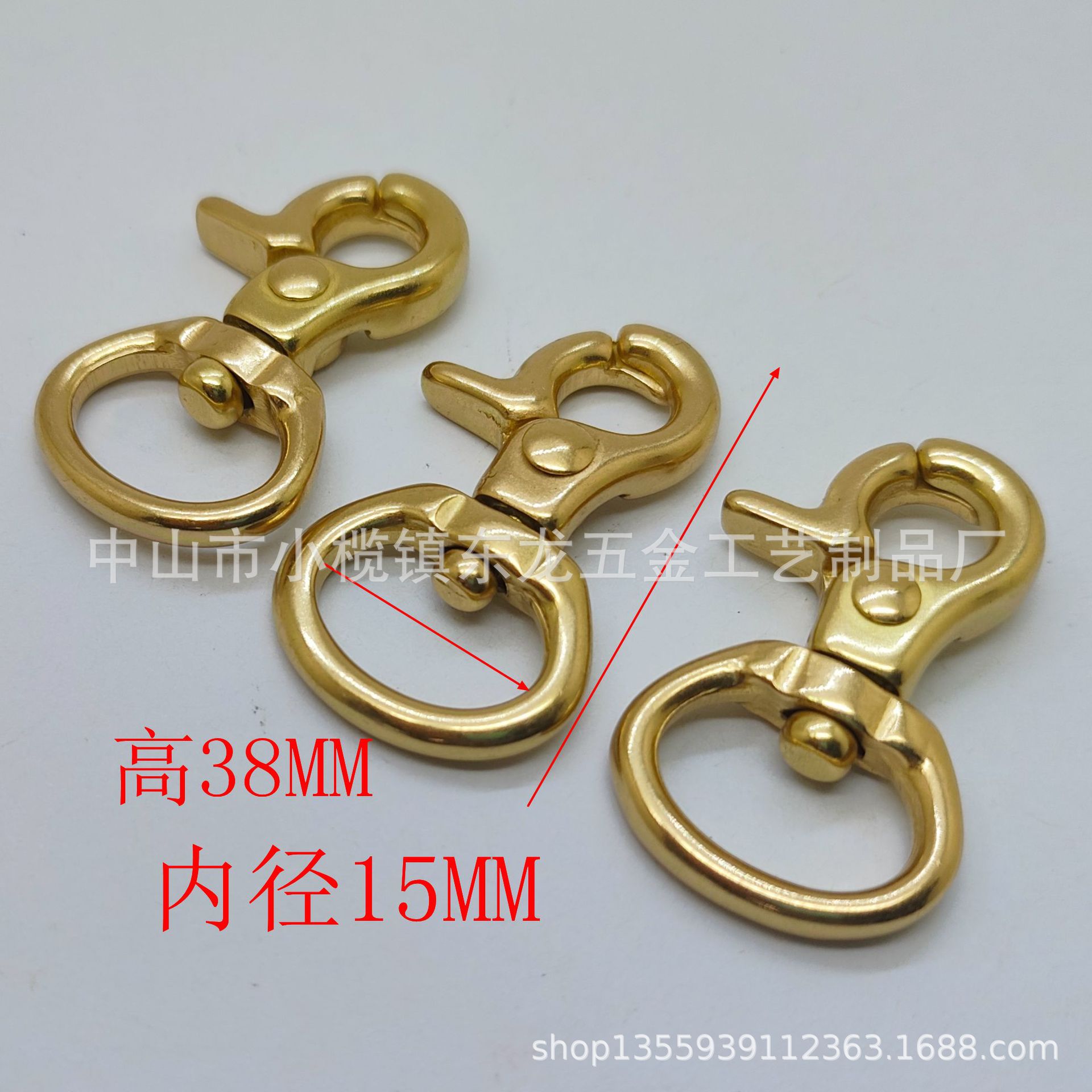 黄铜汽车钥匙扣手工皮具钳扣量大优惠五金箱包挂扣批发自有工厂