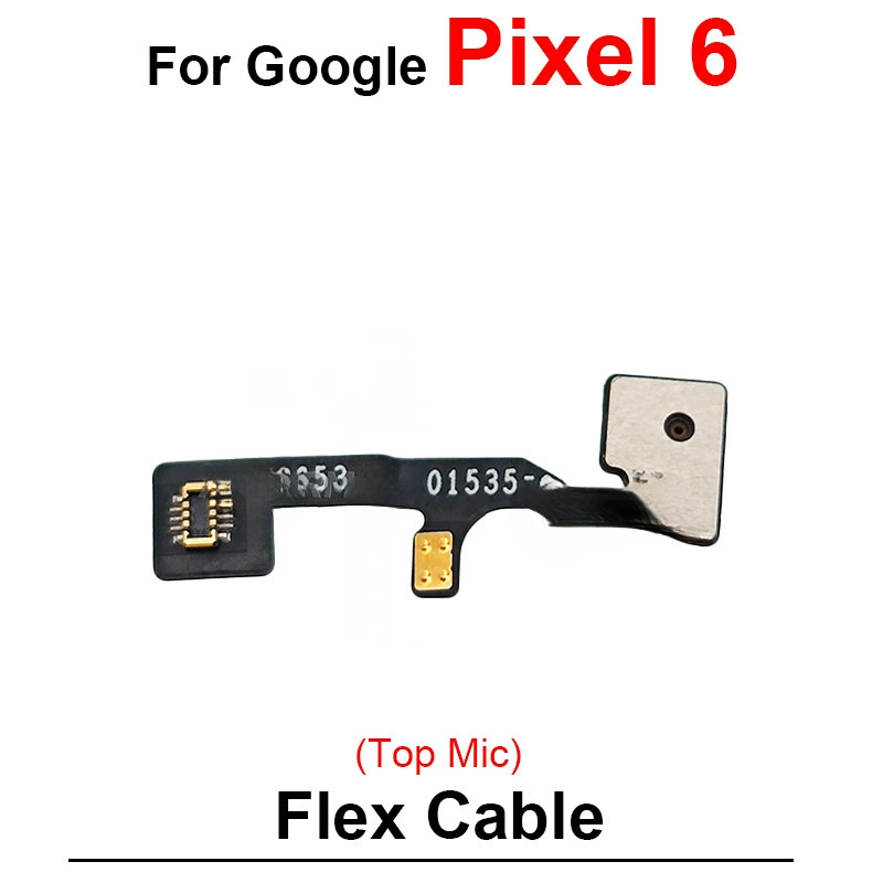Кабель нижнего и верхнего микрофона для Google Pixel 2 / 4 XL / 3 XL / 5 / 7 / 6