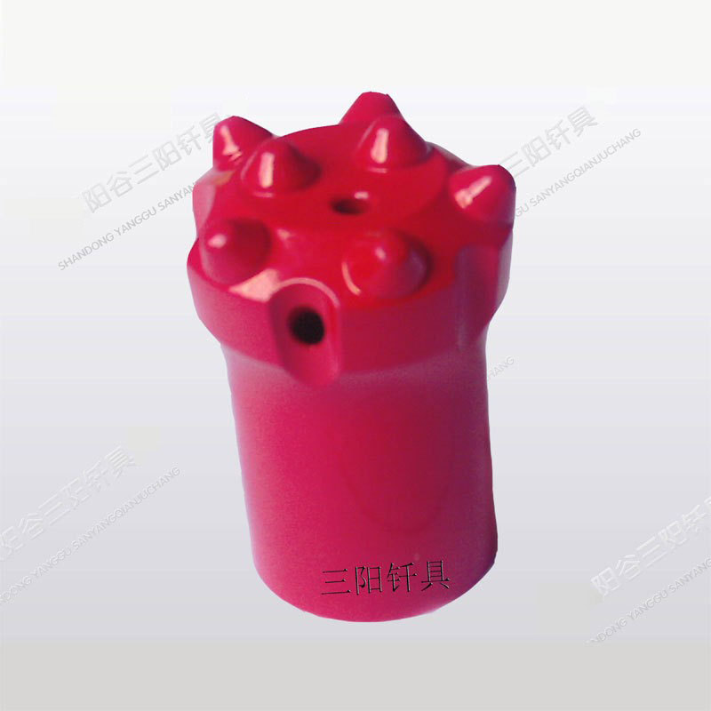 三阳柱齿钻头  矿山施工球齿钻头   钻杆钻头