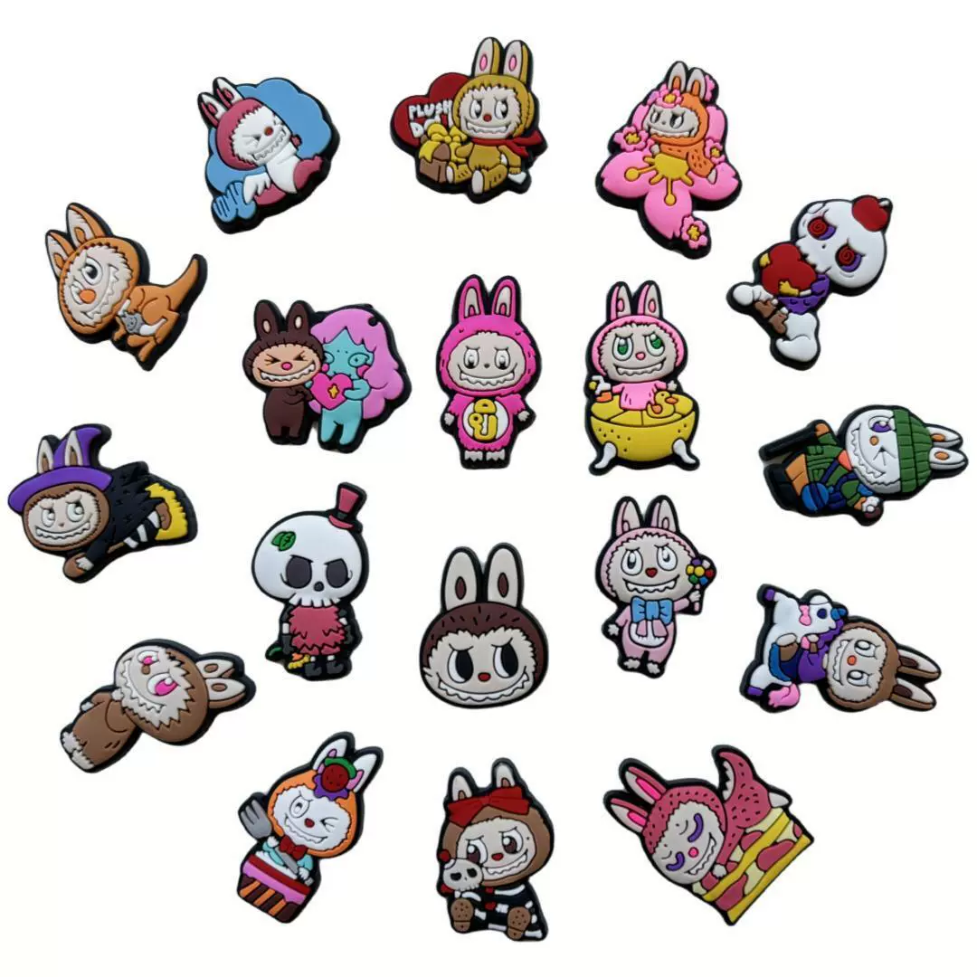 18 новых моделей милый лаб серии пещерные туфли обувь цветочные туфли пряжки мягкие резиновые сандалии аксессуары DIY обувь