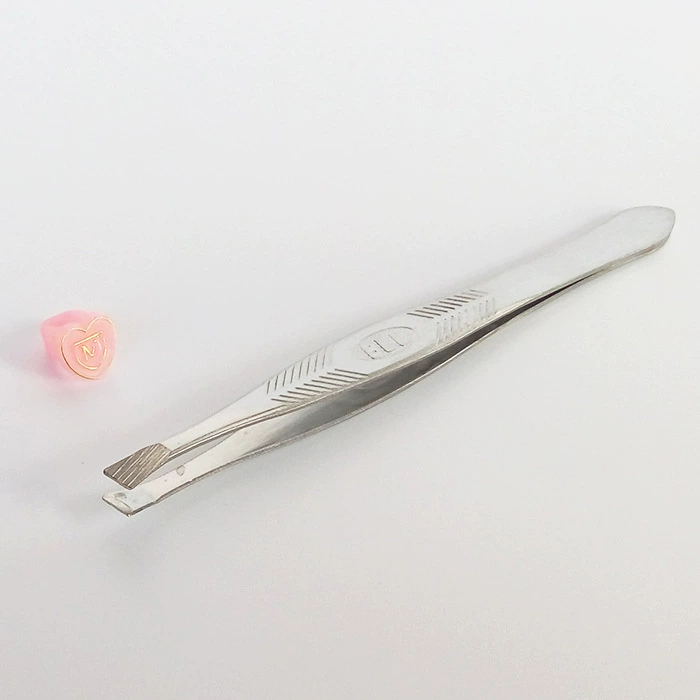 Cosmetic curlers stainless steel for eyebrows, tweezers