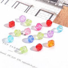 4-10mmアクリルひし形ビーズDIY手作り尖ったビーズ材料自家制ブレスレットアクセサリーアクセサリー