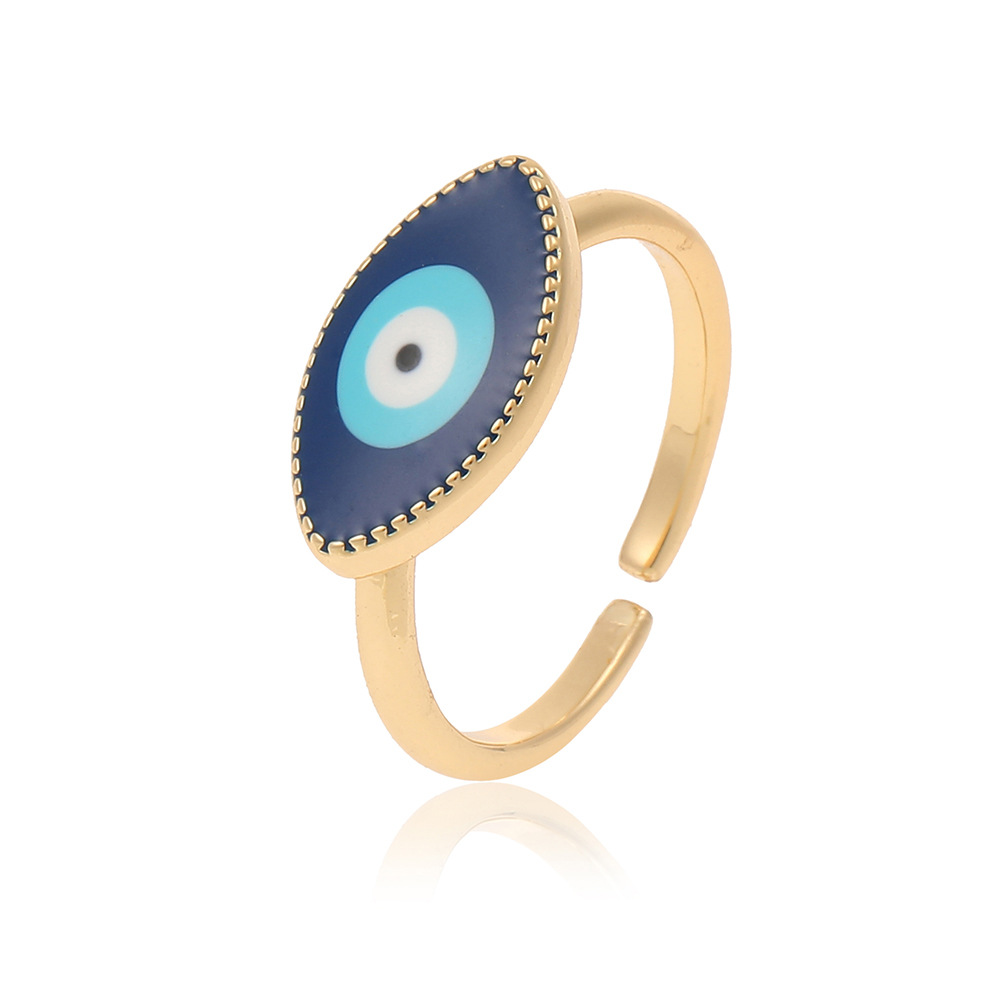 Fashion Heart Shape Copper Plating Open Ring 1 Piece