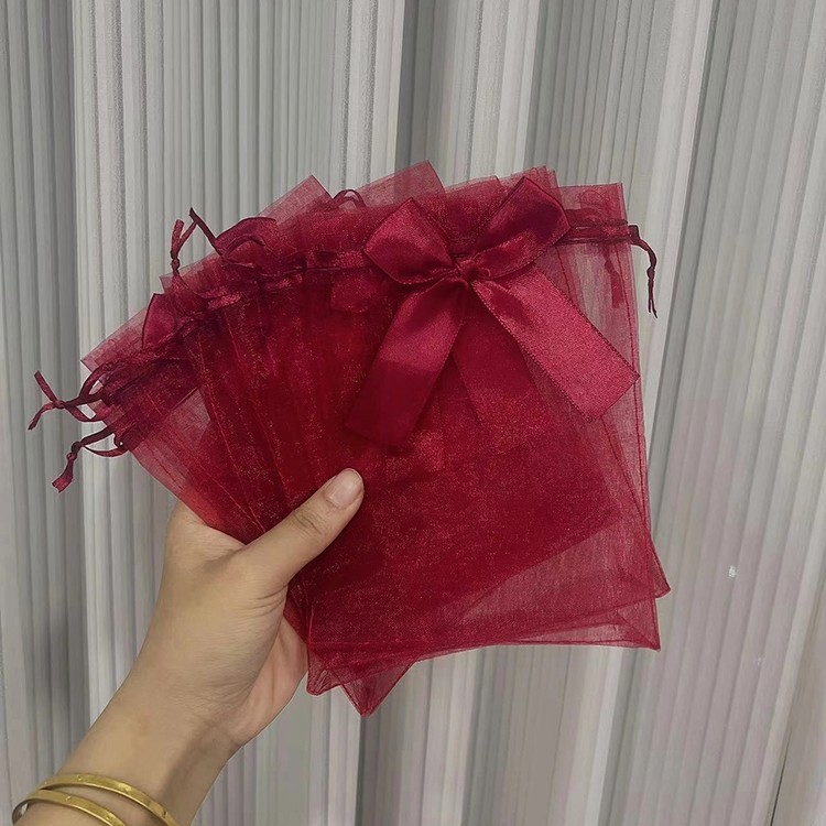 现货直发喜糖袋子结婚专用纱袋婚礼装糖袋子网纱瓜子花生支持代发|undefined