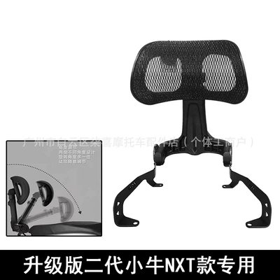 Electric car rear backrest | Rear Backrest Special Backrest - second-generation-tf-mavericks-nxt-exclusive-edition-black