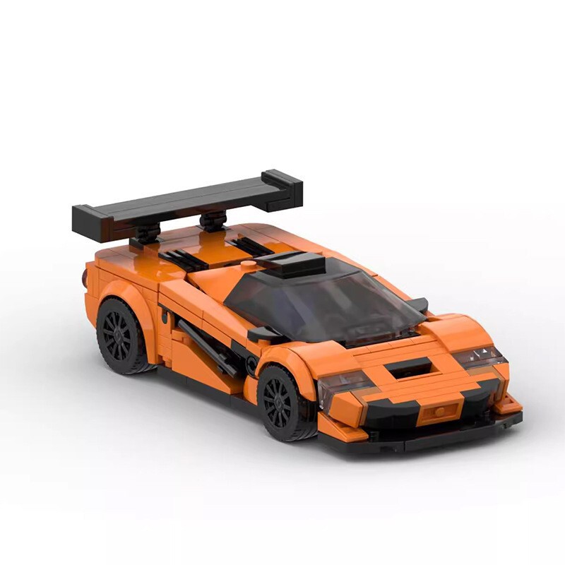 Compatible with Lego domestic MOC-91680 McLaren F1 LM creative diy assembled model toy boy gift