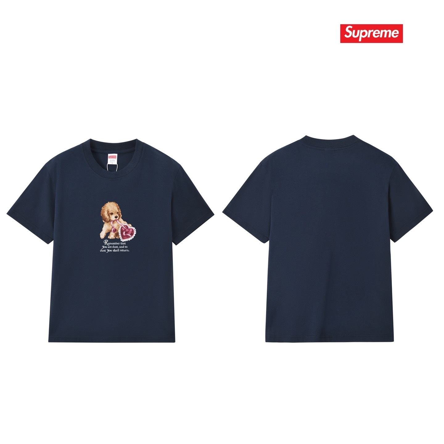 Supreme T-shirt Dusty Navy