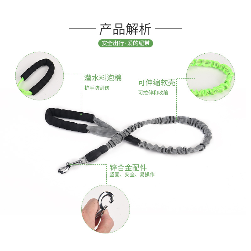 Correa para perros, correa para pasear perros, correa para perros pequeños, correa para perros anti-mordidas, correa para perros medianos, correa retráctil para perros