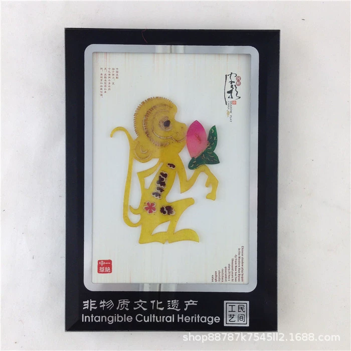 Shadow Shaanxi Shaanxi Shadow Play Display Desktop Swing Китайская характеристика На занятиях школьный подарок для иностранных школьников