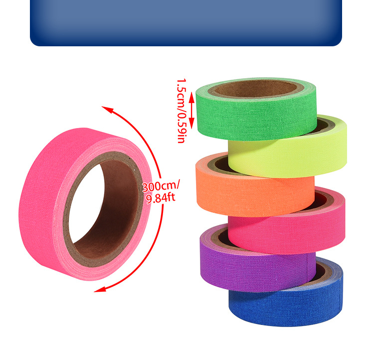 UV荧光棉布胶带_03