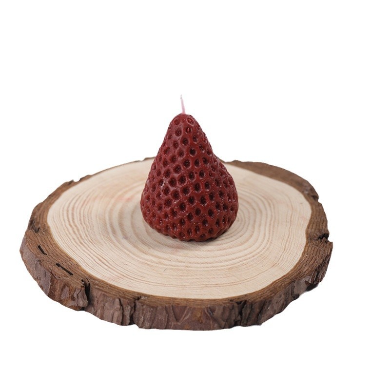 Velas de bananas, props de disparo de fresa, velas de baja temperatura, DIY, adornos, adornos creativos, perfume al por mayor.