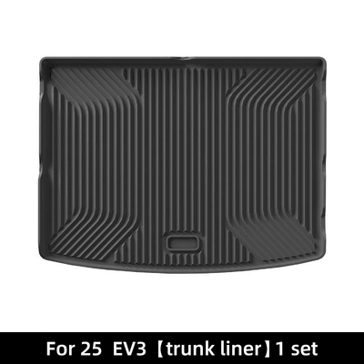 Modelə uyğun ayaqaltı Car Floor Mats, Special Car - 25-models-of-ev3-trunk-mat-21-upgraded-model
