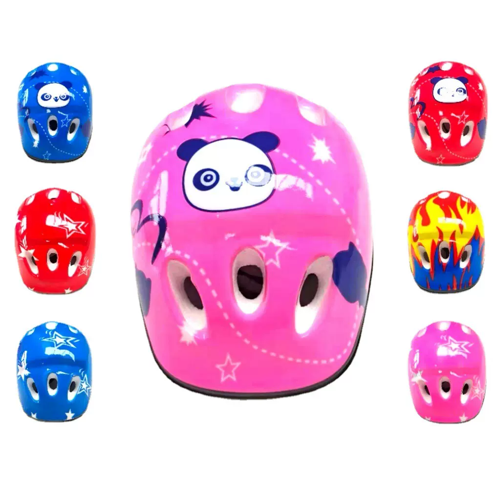 儿童专业可调节头盔 骑行轮滑护具 头盔自行车滑板溜冰鞋护具
