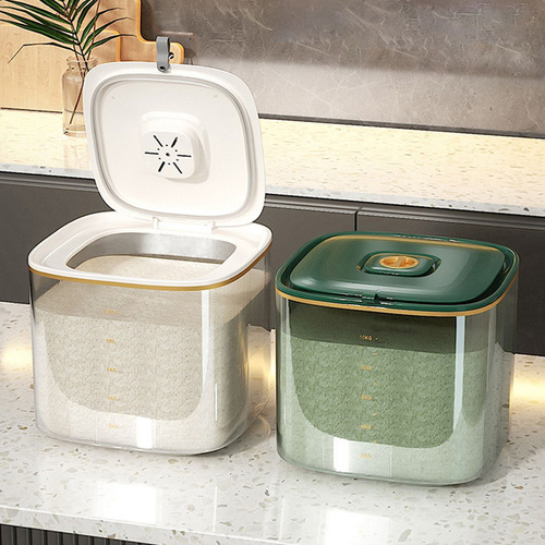 Yimijia rice bucket household insect-proof and moisture-proof sealed rice storage box rice flour grain tank storage container rice storage box