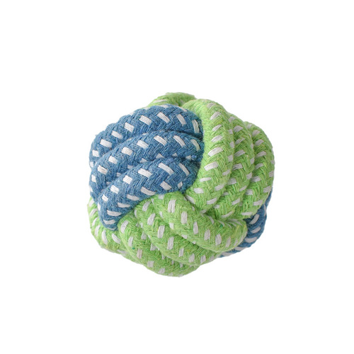 Dog Toys Durable Chew Rope Knot Cotton Rope for Small, Medium, Large Dogs Tooth Grinding and Cleaning Rope Knot Ball for Cats and Dogs