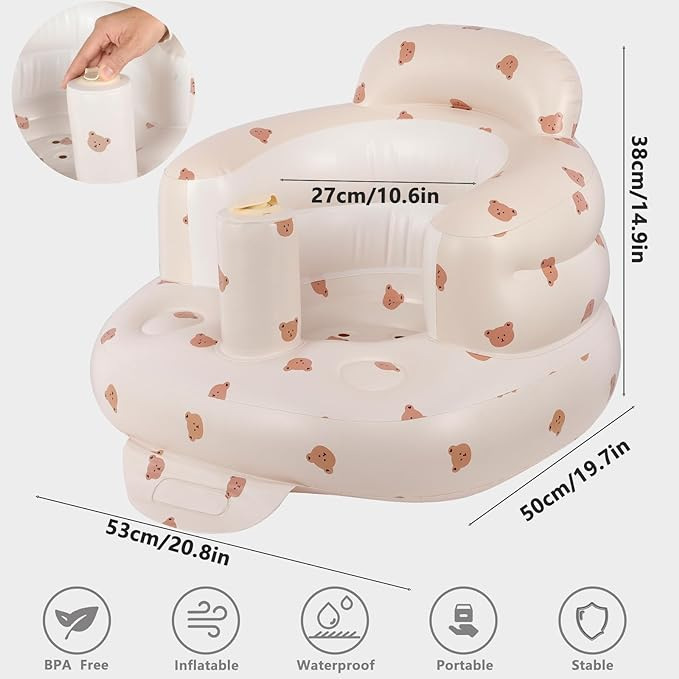 Factory direct stock of baby learning chairs, child safety anti-fall folding inflatable sofas, dining chairs, baby toys, and bath stools.