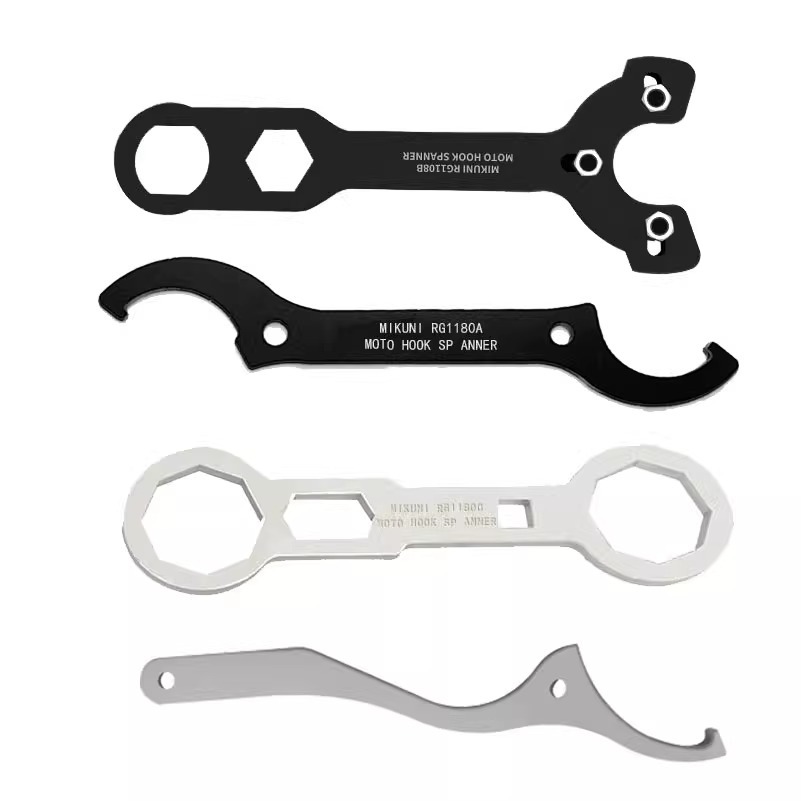 Bode off-road TEIN motocicleta delantero amortiguador llave saz delantero y trasero amortiguador suave y duro gancho ajustable llave de media luna