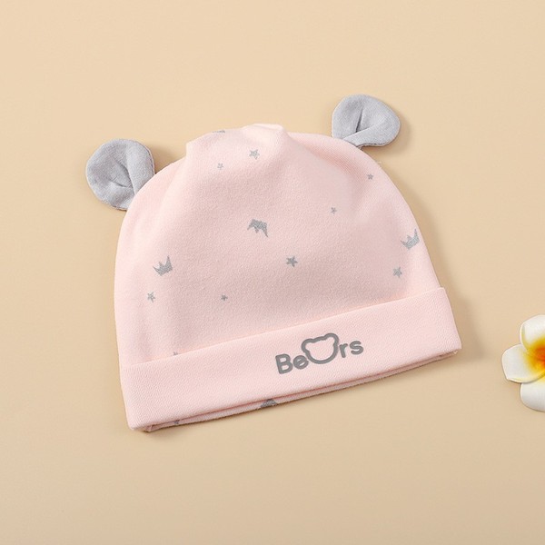 Newborn spring and autumn baby hat 0-3 months small hat newborn baby boneless fetal hat autumn cotton pullover hat