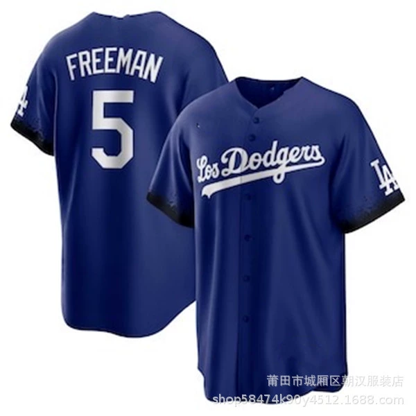 Футболка Dodgers, бейсбольная форма Dodgers, версия с номером 50 BETTS 5 34, городская версия джерси