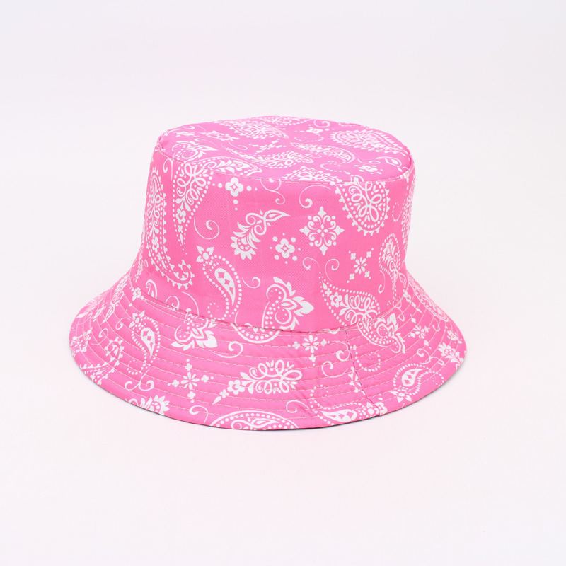 Casual Style Unisex Casual Printing Flat Eaves Bucket Hat