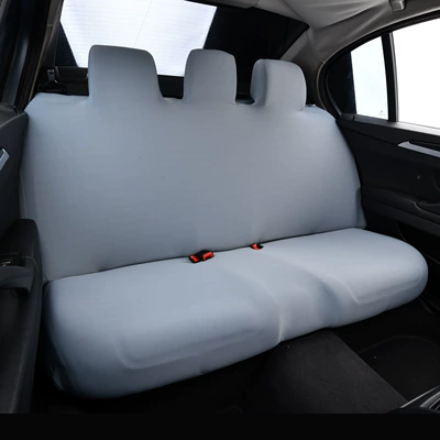 universal fit, Universal seat cover - rear-row-integrated-seat-cover-cool-blue-gray-universal-one-size-fits-all