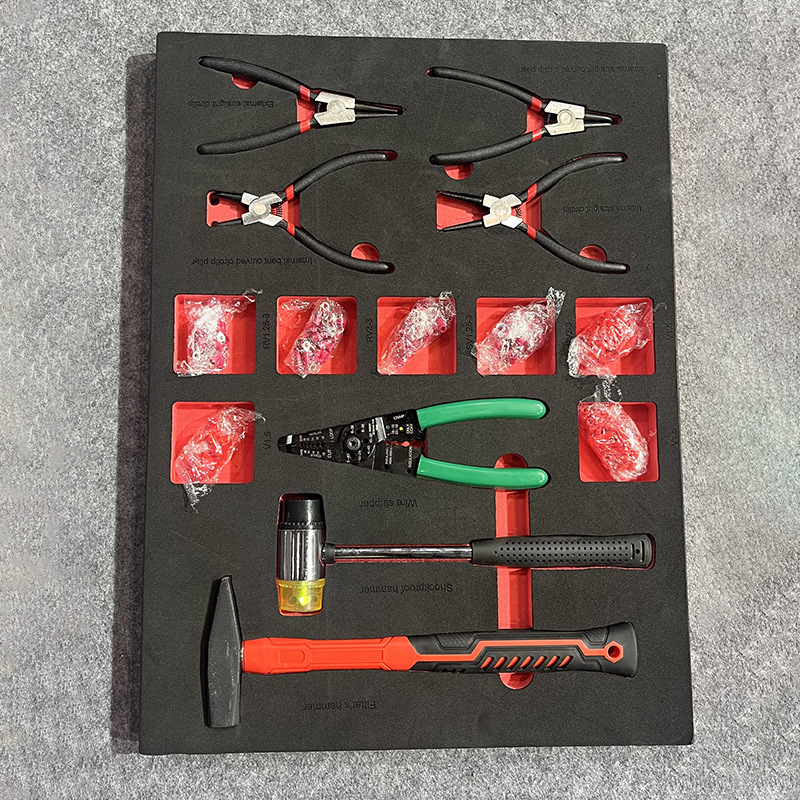 420件修理ツールセットカート式自動車修理ツールキャビネット7階重修理移動ツール車