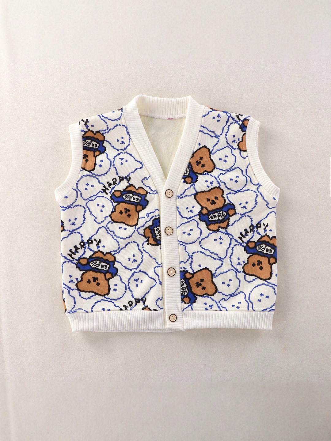 2025 hombre BMW chaleco de terciopelo ropa infantil guapo ropa de bebé chaleco de otoño femenino con un nuevo rango