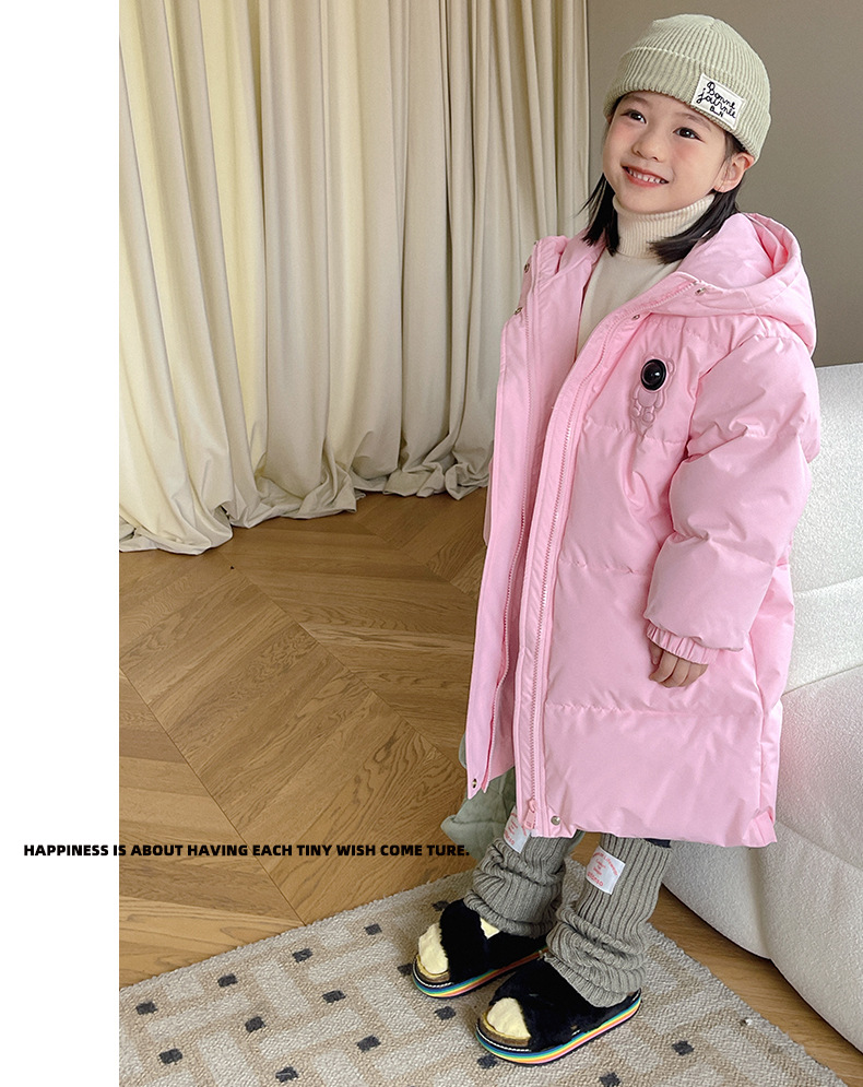 Cute Bear Polyester Boys Outerwear display picture 1