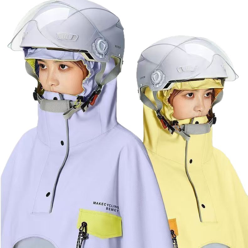 全身女时尚摩托车电车骑行雨披2026新款电动车雨衣加大加长防暴雨