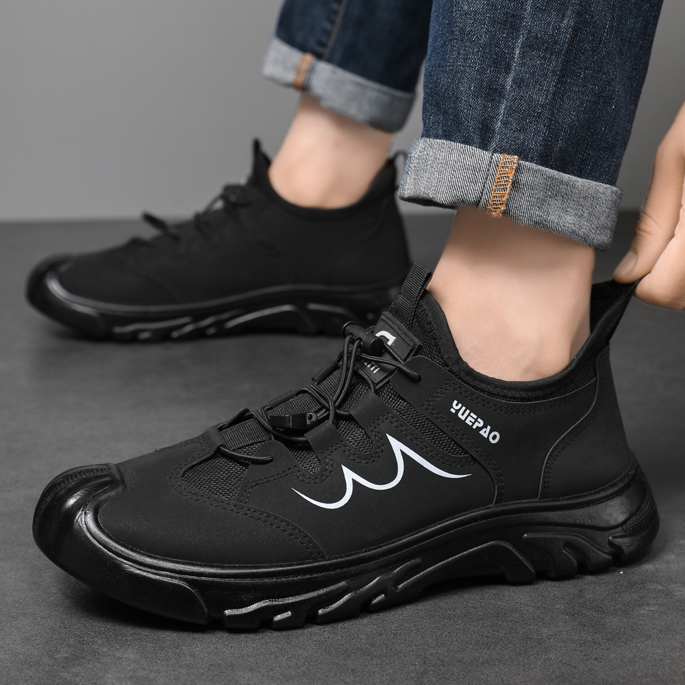 Zapatos de hombre comercio exterior al por mayor primavera y verano zapatos casuales de cuero juveniles de moda coreana baja cómodos zapatos de moda ligeros