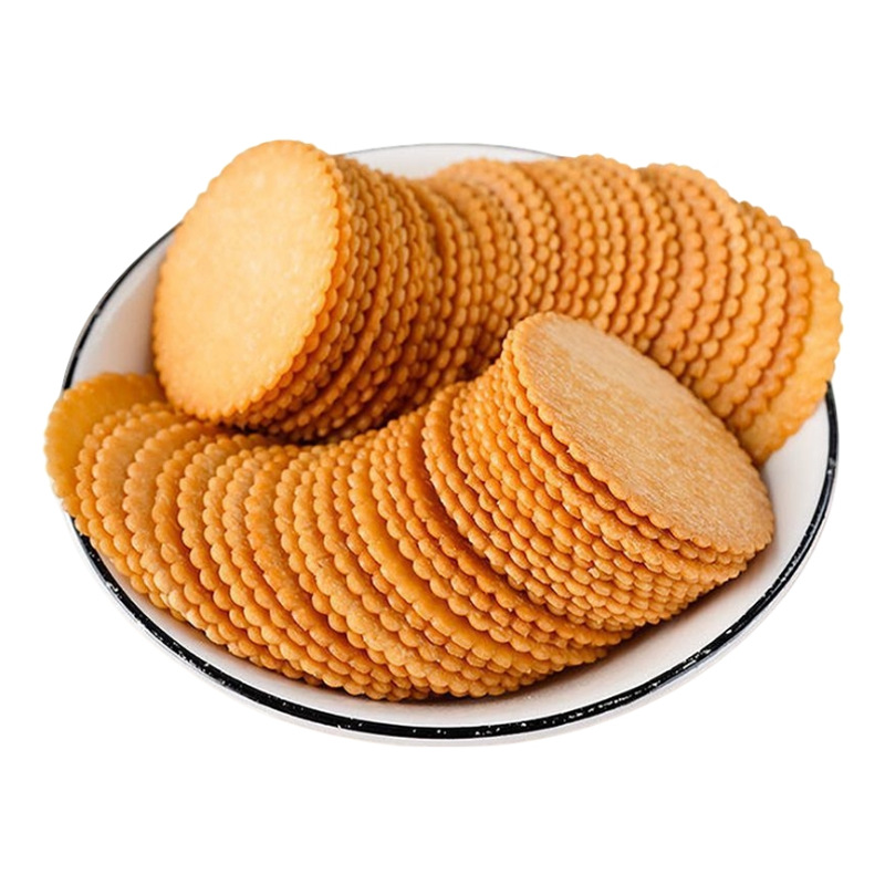 Delicious chive biscuits wholesale chive king thin crispy snack snacks whole box wholesale 5