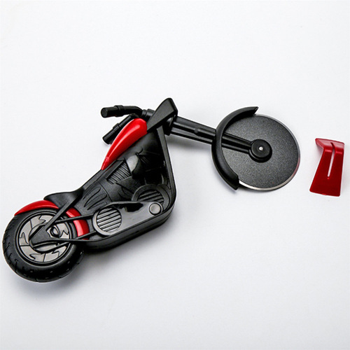 Amazon Creative Motorcycle Pizza Cutting Pizza Roller Knife Motorcycle Pizza Cutter Roller Pizza Slitting Knife