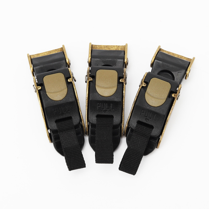 Motorcycle helmet buckle helmet special quick buckle ten-section buckle universal lock buckle cap buckle helmet copper-plated buckle