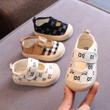 0-3歲兒童帆布鞋2021秋季新款女童公主寶寶單鞋軟底學步鞋 嬰兒鞋