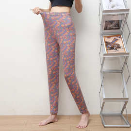 保暖裤2025冬季新款中老年人柔软舒适抗寒加绒加厚秋裤长裤女款