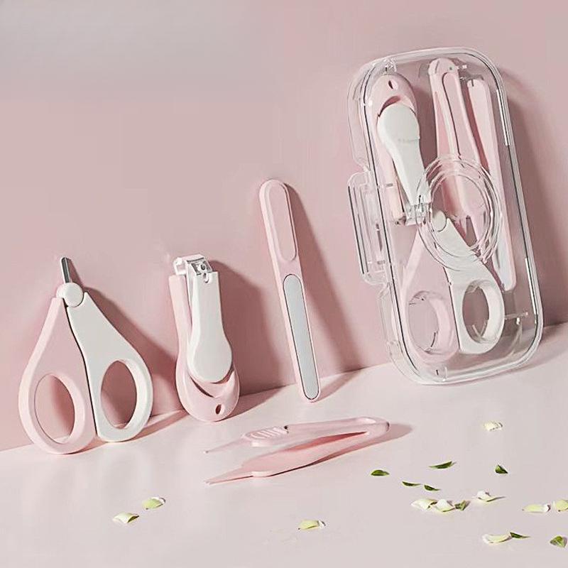 Newborn children's anti-pinch nail clippers, baby care tools, new model for infants, durable, portable, and practical for home use