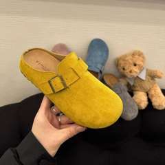 35-43 サイズ 大きいサイズ レディースシューズ 春夏 ビルケンシュトックシューズ レディース アウター 41 レイジー スリッポン 厚底 つま先ハーフスリッパ 42