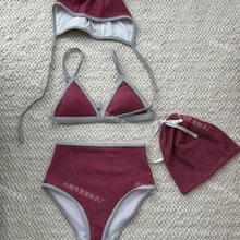 4ɫ���n���|���Tͬ���¿�������wӾ��Ů������bikini+ñ���ռ{��