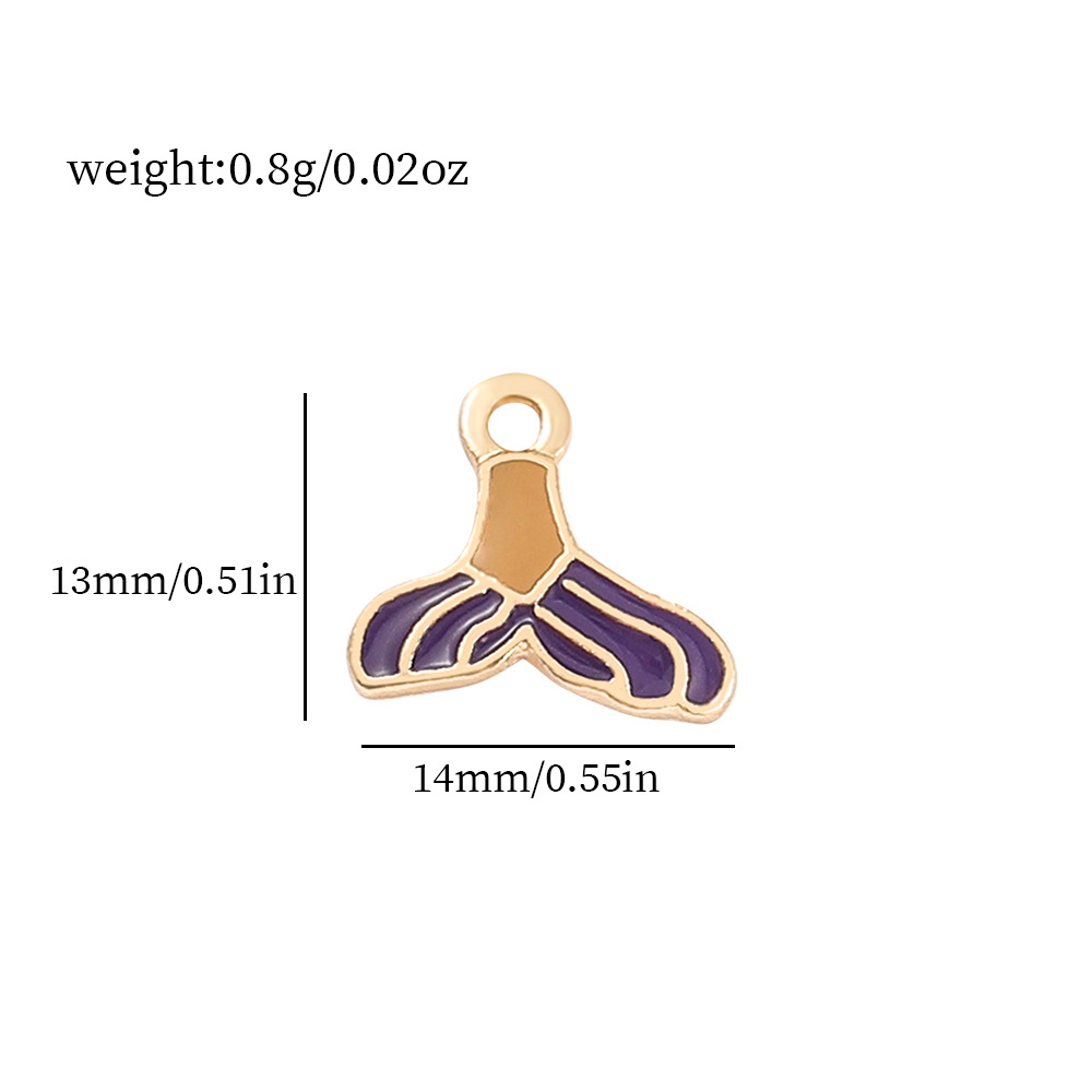 보라색 물고기 꼬리 [PJ1251]