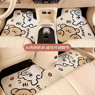 Avtomobil döşəmə paspasları, Floor Mats Cute Washable Car